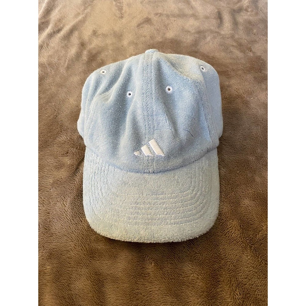 Adidas Kids Baby Blue Soft Hat One Size Stretch Unisex Children Accessories